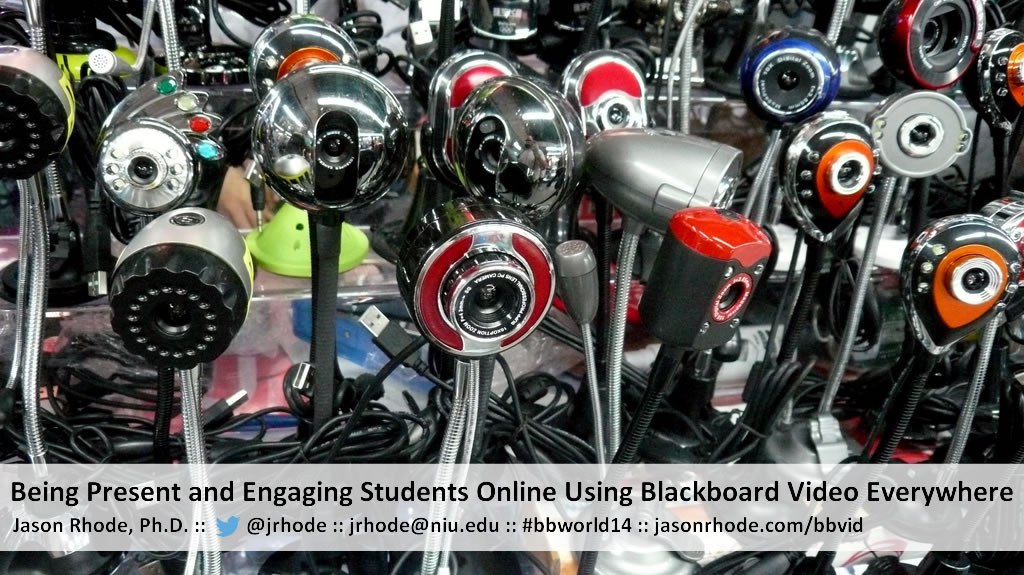 Engaging Students Online Using Blackboard Video Everywhere