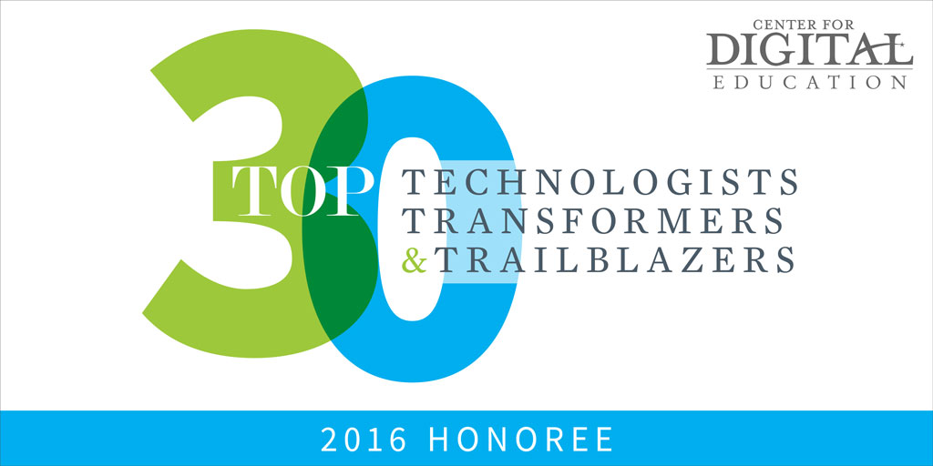 Top 30 Technologists, Transformers & Trailblazers of 2016
